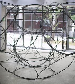 Yona Friedman Iconostase (Protenic Structure – Space Chain), 2010